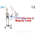 2 In 1 Facial Steamer Machine &amp; Magnifying Lamp With Stand Beauty Salon Equipment Home Use Machine